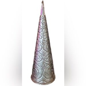 Silver Glitter Christmas Tree